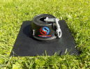 Double Dog Run Tangle-free Two Dog Tie Out Stake