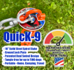 QuicK-9 - Dual Swivel Double Dog Tie Out Stake