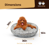 Bagel Bed MD - Frosted Snow