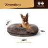 Bagel Bed LG - Frosted Willow