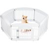 Portable Dog Playpen - Safe Foldable Pet Fence for Indoor/Outdoor Use, Easy to Clean Adjustable, Ideal for Small to Medium Dogs
