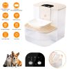 Cordless Dog Cat Water Fountain 4.5L, Dual Tank Filtration Automatic Pet Water Dispenser with Easy Cleaning