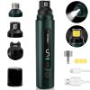 5-Speed Dog Nail Grinder, LED Display with Diamond Grinding Wheel for Large Dogs & Cats