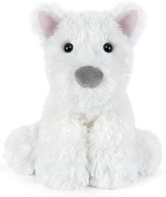 Highland White Terrier Dog Stuffed Animals for Kids & Adult,