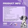 Dog Vitamins 15 in 1 Dog Multivitamin Chews with MSM for Hip & Joint Health Dog Supplement for Itchy Skin Relief Multivitamin for Dogs Immune Support