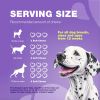 Dog Vitamins 15 in 1 Dog Multivitamin Chews with MSM for Hip & Joint Health Dog Supplement for Itchy Skin Relief Multivitamin for Dogs Immune Support