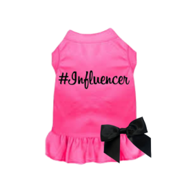 #Influencer Dress (Color: HOT PINK, size: X Large)
