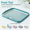 Dog Potty Tray with Removable Grating, Leak-Proof Indoor Dog Toilet for Puppy Training, Washable Pee Pad Holder for Apartments & Dogs