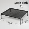Pet Bed, No Assembly Required, Foldable, Portable, Waterproof & Moisture-Proof, Breathable & Antibacterial, All-Season Sleeping Mat for Cats and Dogs