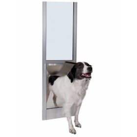 PetSafe Freedom Patio Panel Pet Door (Option: Medium 96 In / White)